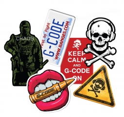 6 Sticker Bundle Pack - Apparel & Swag - holsters and tactical equipment